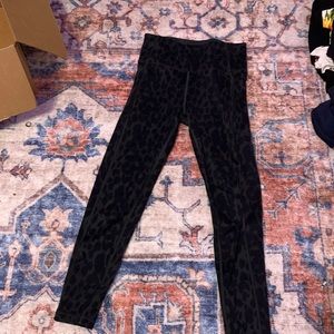 Leggings green/black